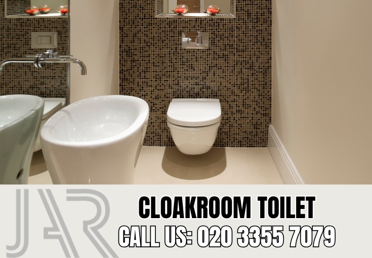 Cloakroom and Downstairs Toilet Installation by Harlesden Bathroom Fitters