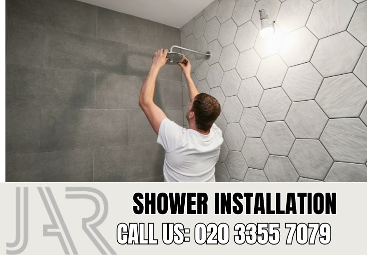 Shower Installation by Harlesden Bathroom Fitters